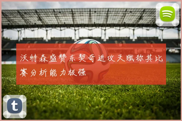 沃特森盛赞东契奇进攻天赋称其比赛分析能力极强